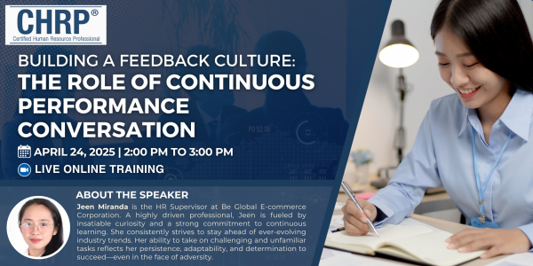 Building a Feedback Culture:The Role of Continuous Performance Conversation