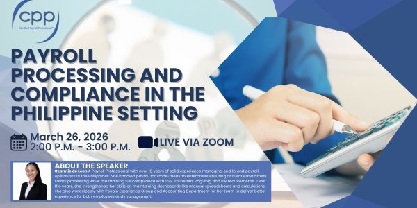 Payroll Processing and Compliance in the Philippines